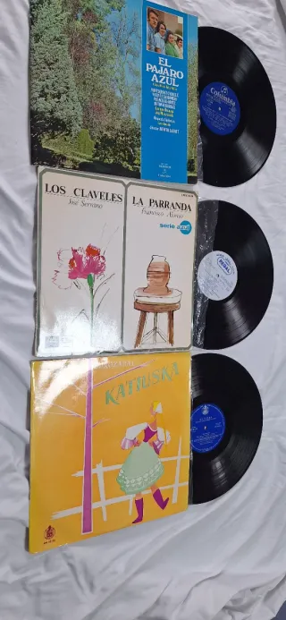 Lote 3 Vinilos Antiguos: Clásica y Musical