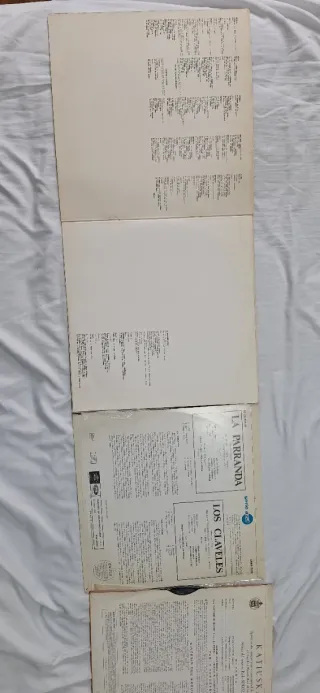 Lote 3 Vinilos Antiguos: Clásica y Musical