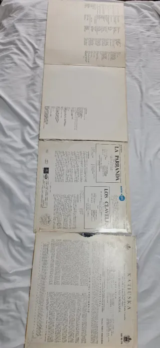 Lote 3 Vinilos Antiguos: Clásica y Musical