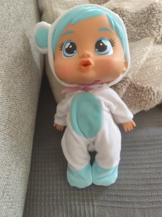 Muñeca Cry Babies Bebé Cristal
