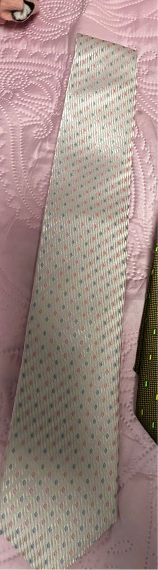 Lote 6 cravatte, Cinture, Bretelle da Uomo