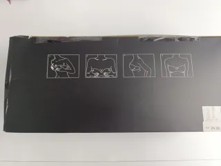 Sujetador invisible negro Intimissimi