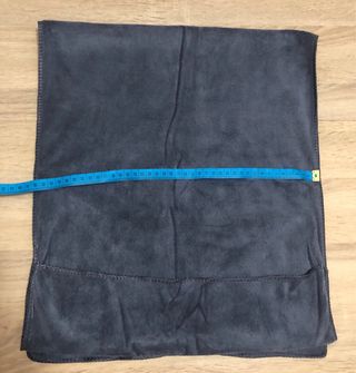 Toalla Gym Microfibra Gris 40x95cm