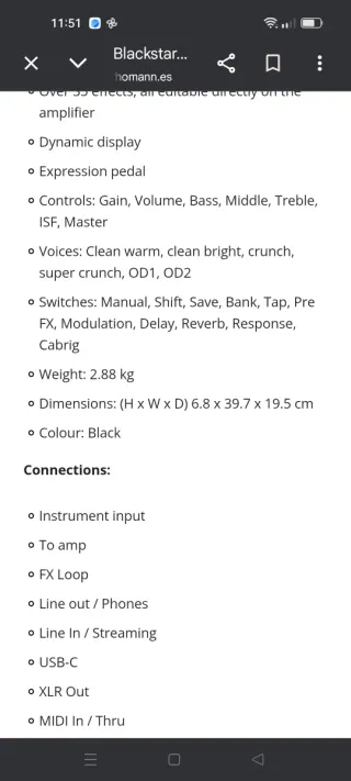 Blackstar ID:X Floor Three Pedalera