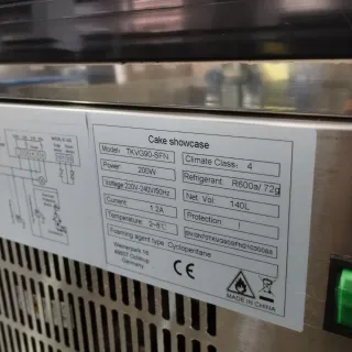 Vitrina expositora refrigerada