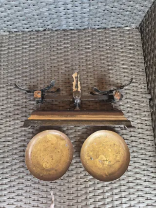 Balanza antigua hierro y latón