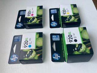 HP 920 XL Originales 4 cartuchos