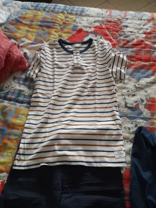 Pantaloncini pinocchietto 1 maglietta mezze manich