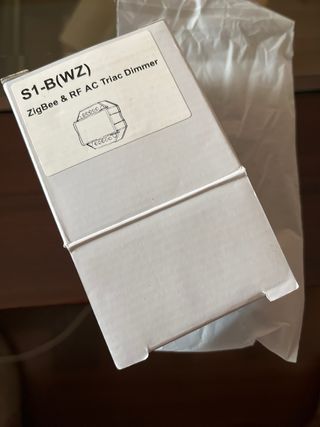 Controlador Dimmer Zigbee S1-B AC Triac
