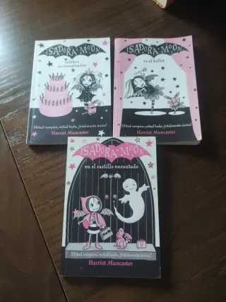 Libros 3,4y6 Isadora Moon. 4€ cada uno