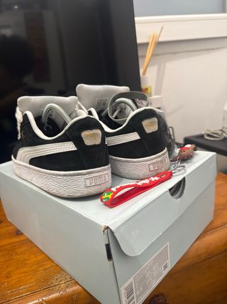 Puma Suede XL Negro/Blanco