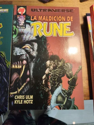 Tres comics de Rune ultraverse y forum