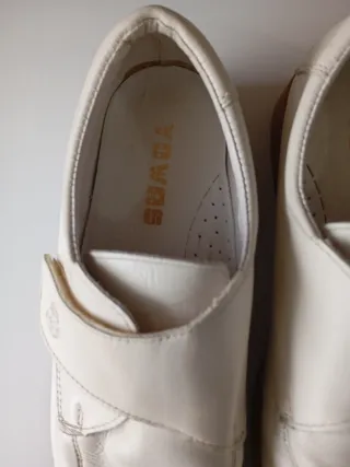 Zapatos comunión T38 blancos