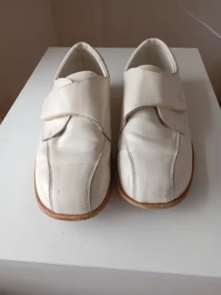 Zapatos comunión T38 blancos