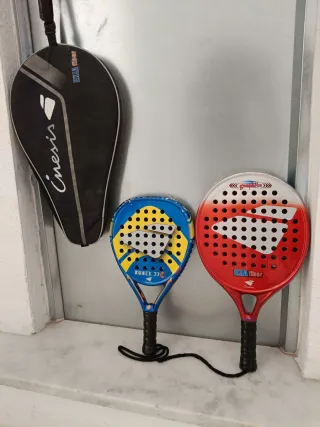 Pala de pádel DUAL 77 Junior
