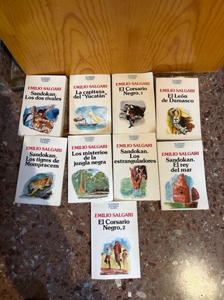 “clásicos juveniles “Julio Verne Emilio Salgari