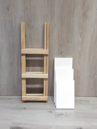 Estantería de madera 3 niveles