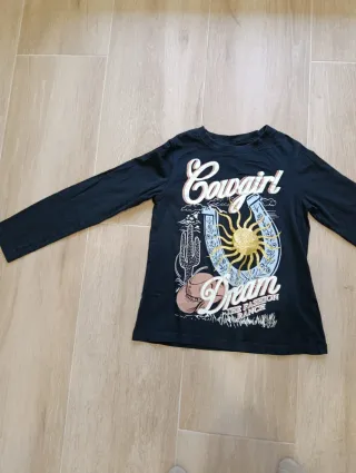 3 Camisetas Niña manga larga
