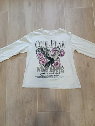 3 Camisetas Niña manga larga