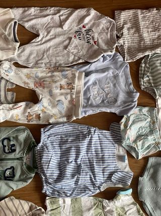 Lote 1 Ropa Bebé 0-6 Meses