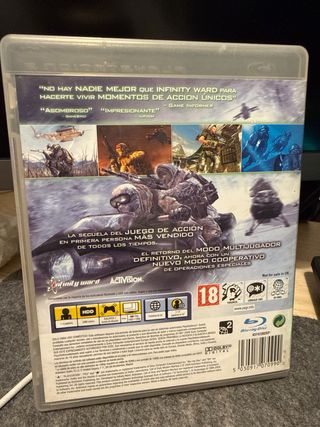 Call of Duty MW2 y MW3 PS3