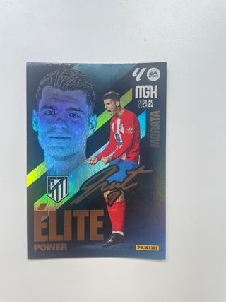 Cromo Morata Firmado Élite Power 2024/25