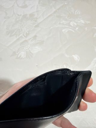 Porta carte Montblanc nero originale.