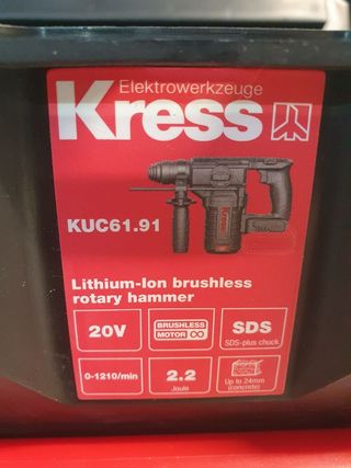 Taladro/Atornillador Kress 2x
