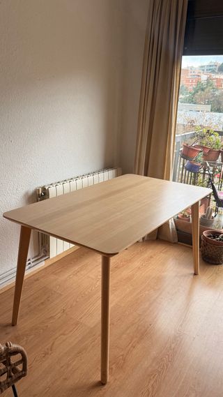 Mesa comedor madera 140x78cm