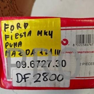 JUEGO DISCOS FRENO DELANTEROS FORD / MAZDA  NUEVO