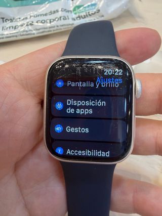 Apple Watch Series 7 GPS Plata