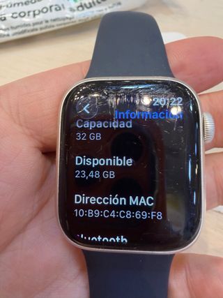 Apple Watch Series 7 GPS Plata