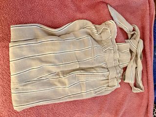 Conjunto 2 blusas y pantalón rayas XS