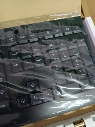 Cherry KW 2000 Teclado Inalámbrico Negro