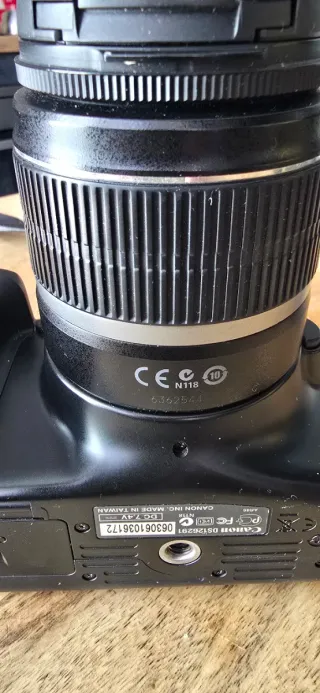 Canon EOS 1100D + 2 Lentes (18-55 y 55-250)