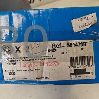 JUEGO DISCOS FRENO DELANTERO VOLVO NUEVO 561470B