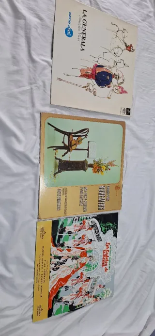 Lote 3 Vinilos Antiguos: La Generala, Bohemios, Lo