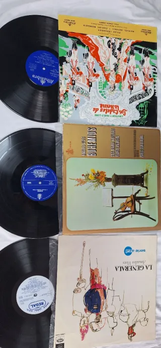 Lote 3 Vinilos Antiguos: La Generala, Bohemios, Lo