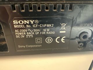 Altavoz Sony ICF-C1IPMK2 Dock iPhone