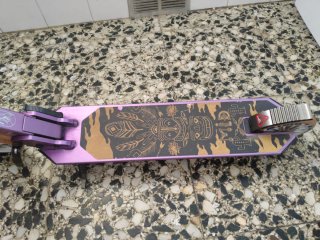 Patinete Oxelo MID5 Morado Niños