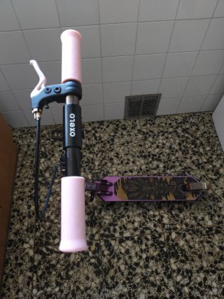 Patinete Oxelo MID5 Morado Niños