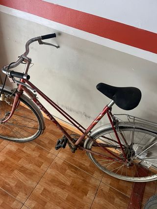 Bicicleta Clásica Roja Torrot
