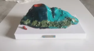 Scultura Vesuvio Napoli