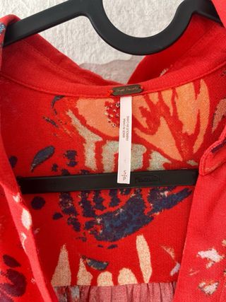 Vestido Free People Rojo