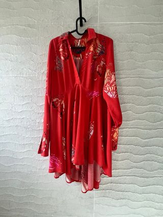 Vestido Free People Rojo