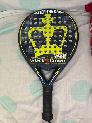 Pala de pádel Black Crown Wolf