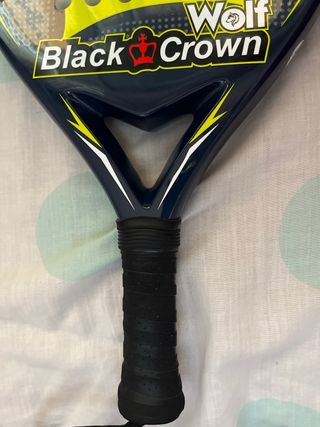 Pala de pádel Black Crown Wolf
