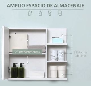 Mueble alto con espejo