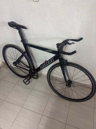Bicicleta Fixie Pista Negra Aero Fabribike