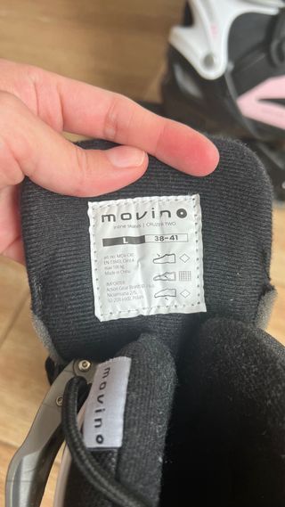 Patines + rodilleras y coderas/talla 38-41